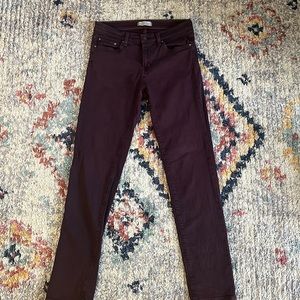 Principle American Made Style Ultra Pants in Deep Red